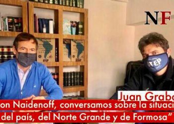 La foto que desconcierta a todos: Grabois y un mensaje para Gildo Insfrán