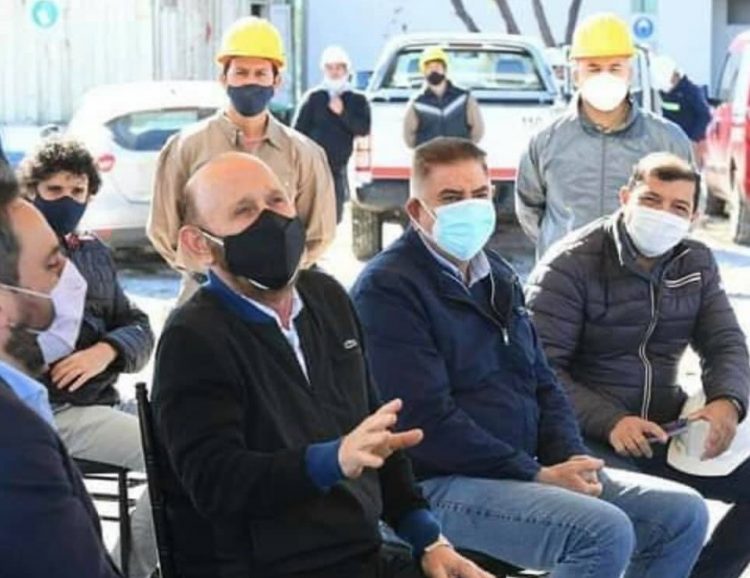 Insfrán, junto a Cabandié y Jofré, supervisaron predio donde se construirá un moderno vaciadero