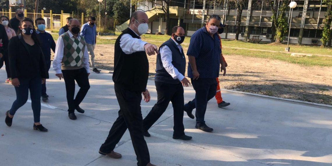 Quedó inaugurado el pavimento interno de la Universidad de Formosa