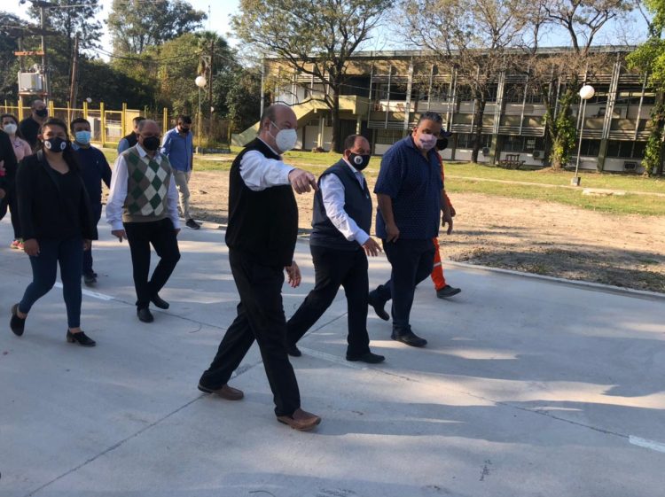 Quedó inaugurado el pavimento interno de la Universidad de Formosa