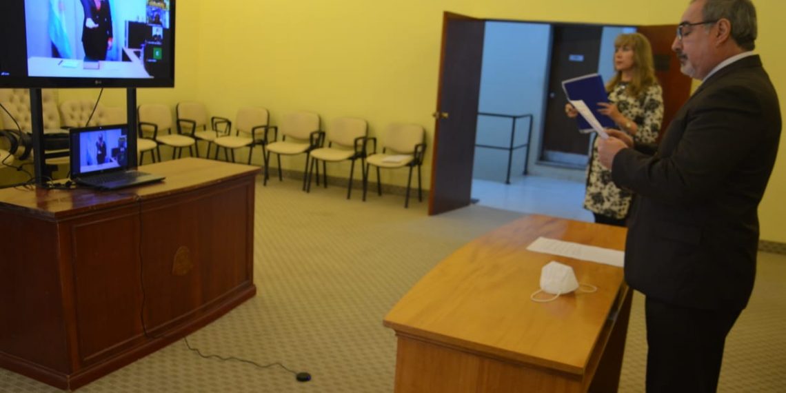 La Dra. Mercedes Montiel juró como nueva jueza de Paz de Pirané