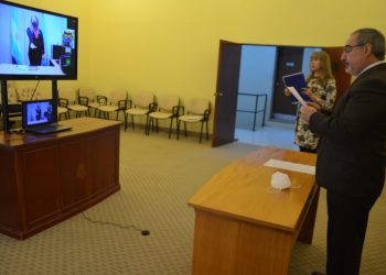 La Dra. Mercedes Montiel juró como nueva jueza de Paz de Pirané