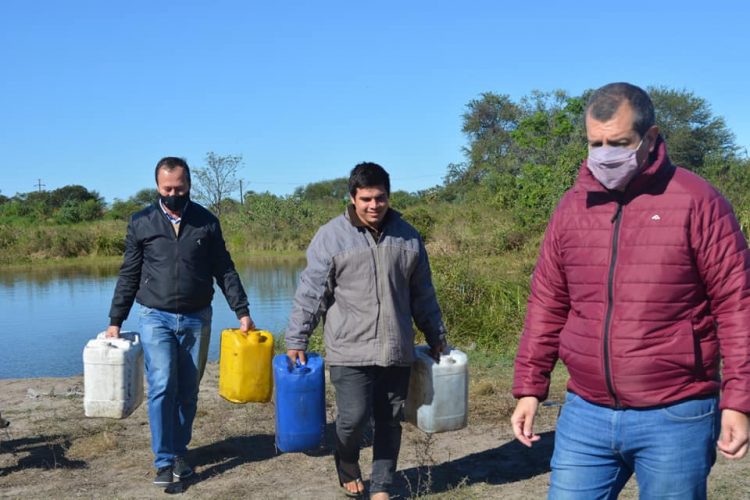 Lote 73: Preocupa al concejal Olivera que vecinos “tomen agua de una represa”
