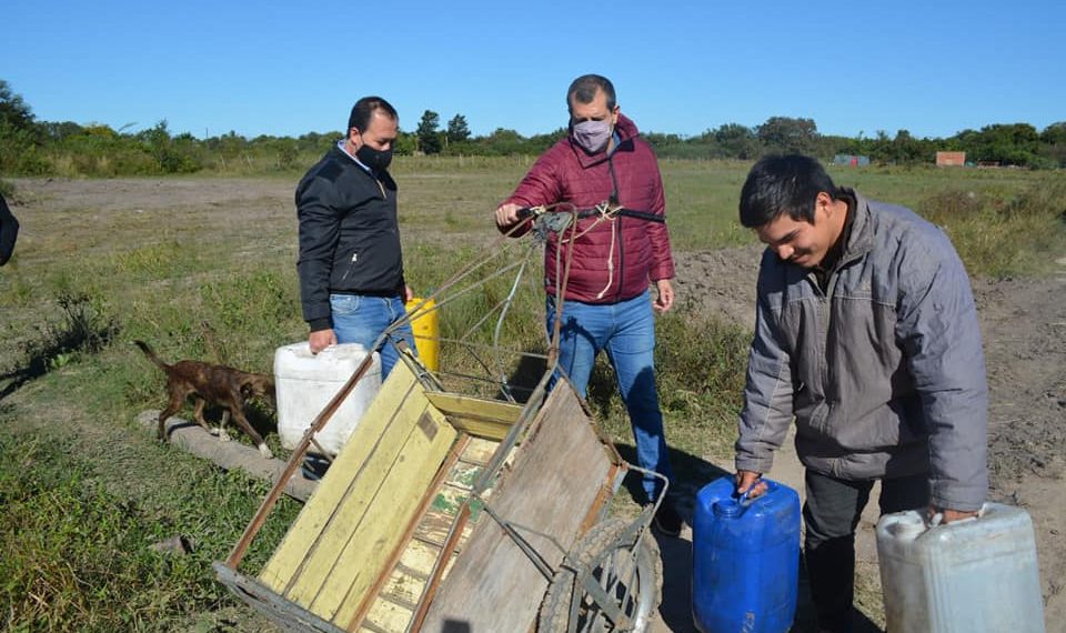 Lote 73: Preocupa al concejal Olivera que vecinos “tomen agua de una represa”