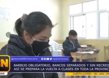 Vuelta a clases: grupos reducidos de estudiantes, sistema de burbujas y sin recreos