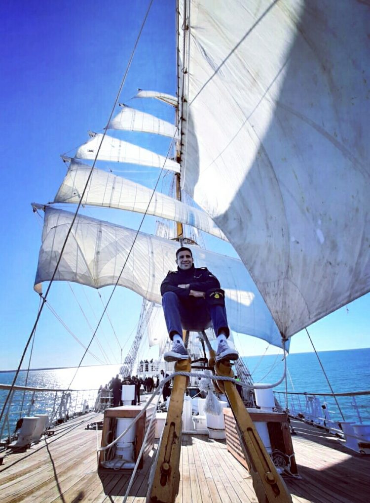 Un formoseño en la fragata Libertad