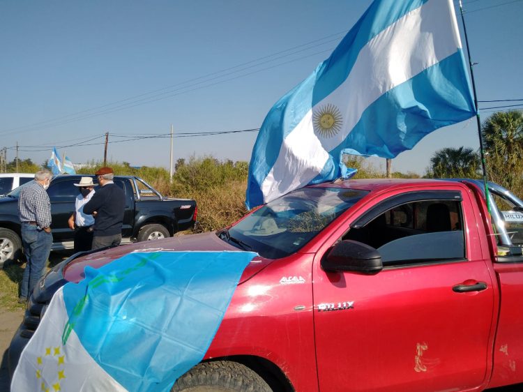 La Sociedad Rural participó de la movilización nacional del campo