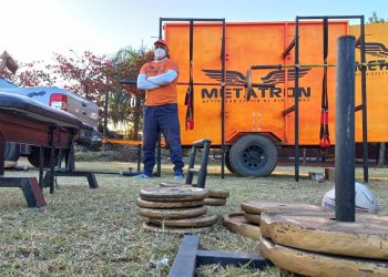 Gimnasio móvil al aire libre y en modo “pandemia”