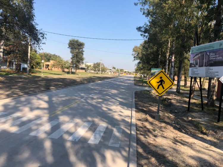 Quedó inaugurado el pavimento interno de la Universidad de Formosa