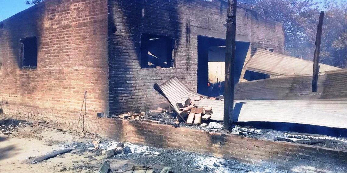 Herradura: Un octogenario mató a su mujer, a su hijo y se suicidó incendiando la casa