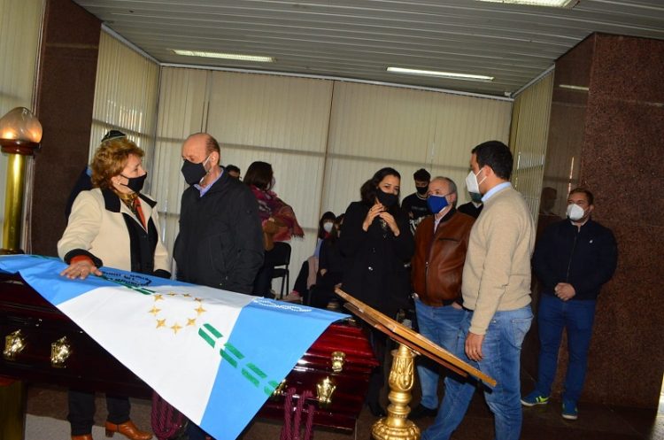 Insfrán, gabinete y familiares despidieron a Alberto Zorrilla en Casa de Gobierno