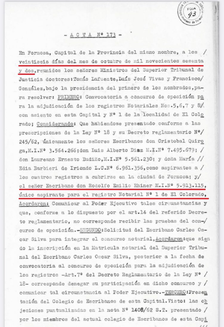 Don Emilio Rhiner, QEPD