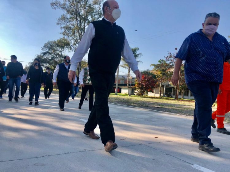 Quedó inaugurado el pavimento interno de la Universidad de Formosa