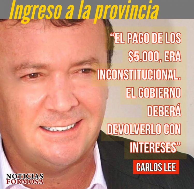 Abogado Carlos Lee: “Deben devolver la plata del arancel con intereses, por ser mal habida”