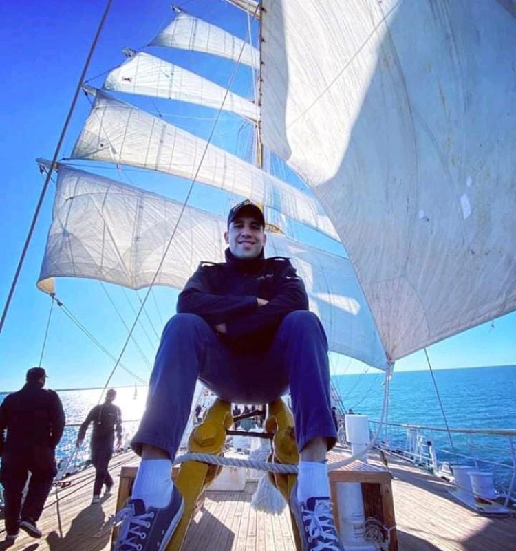 Un formoseño en la fragata Libertad