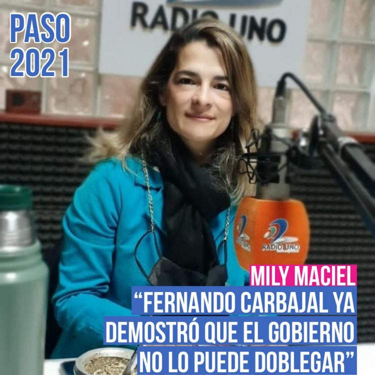 Mily Maciel: “El Gobierno no pudo doblegar a Fernando Carbajal”