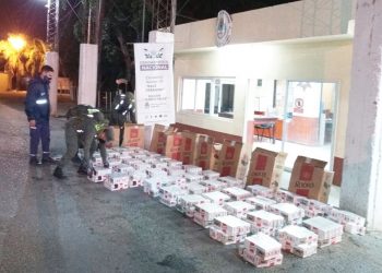 Golpe al contrabando: incautan 874 mil pesos en cigarrillos sin aval aduanero