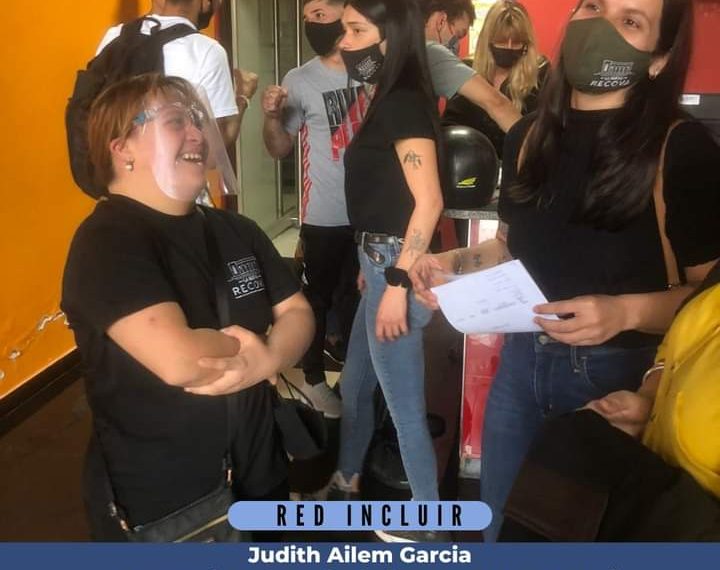 Red Incluir apoyó a una joven con discapacidad a lograr su primer empleo registrado