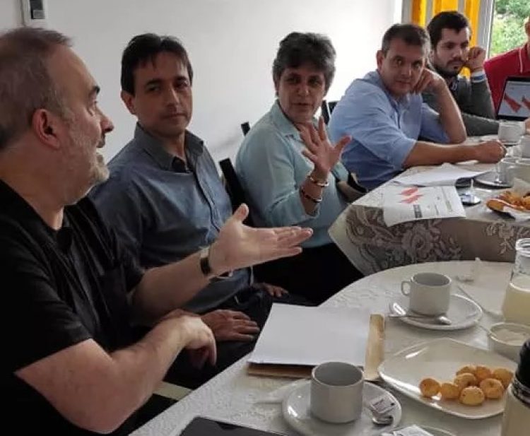 Eduardo Macchiavelli llegó a Formosa para reunirse con Carbajal y Neme