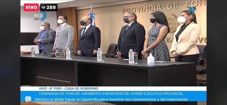 Nuevas (y viejas) caras en el gabinete de Ministros de Gildo Insfrán