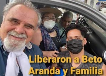 “Beto” Aranda y su familia libres tras el incidente por la declaración jurada de ingreso
