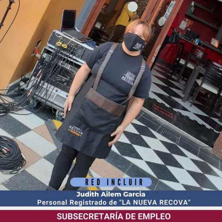 Red Incluir apoyó a una joven con discapacidad a lograr su primer empleo registrado