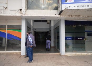 Investigan robo de una oficina de la Torre Litoral