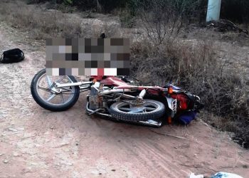 Laguna Yema: Un hombre de 53 años cayó de su moto y murió