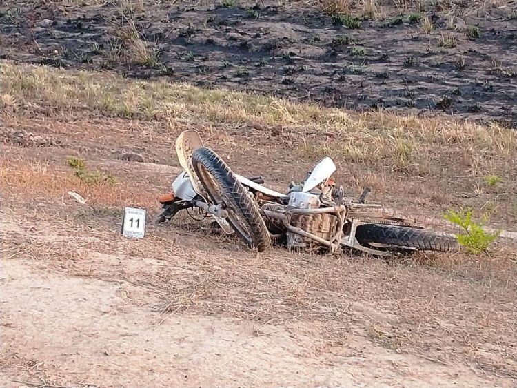 Pozo del Tigre: Motociclista falleció tras chocar con una camioneta