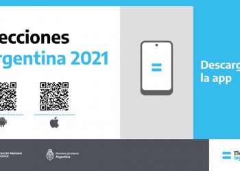 Ya está disponible la APP para seguir los resultados de las PASO