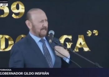 Insfrán: “Nuestra oposición es delirante, imbécil”