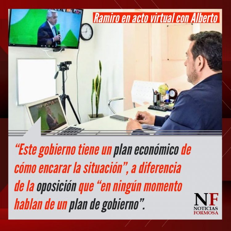 Ramiro prometió “generar más puestos de trabajo y bajar la inflación”