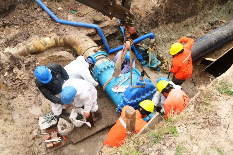 Parte de la mañana del viernes afectarán el servicio de agua potable en barrios de C5