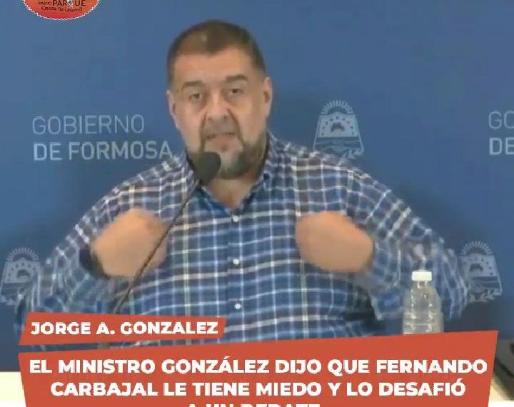 González desafió a debate a Carbajal y Fernando le contestó