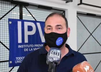 Ugelli destacó el impulso que tomó el programa de viviendas en toda la provincia