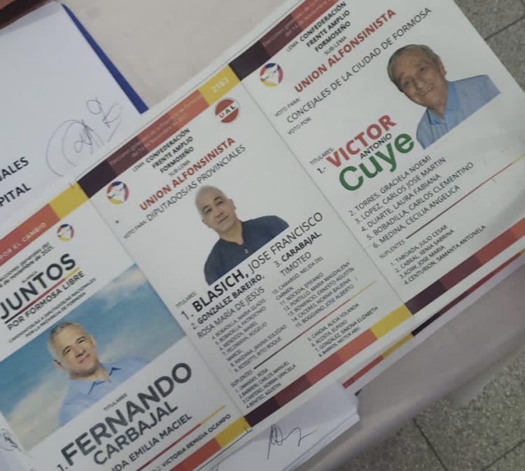 Las boletas qua vas a encontrar en el cuarto oscuro el 14 de noviembre