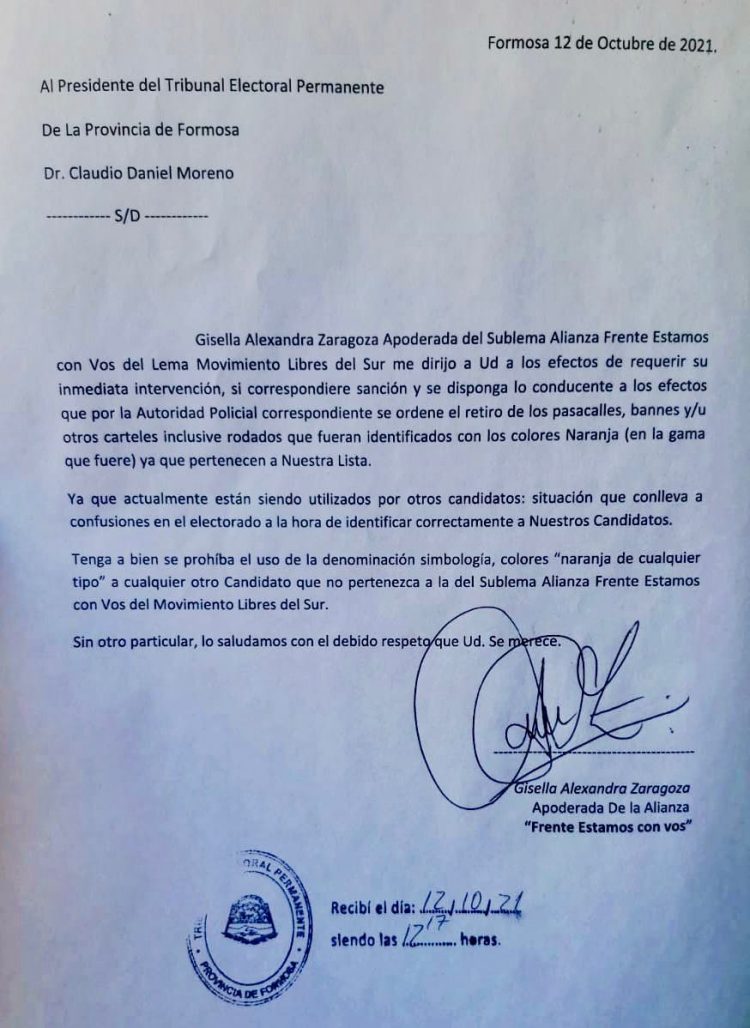 La pelea por el color naranja