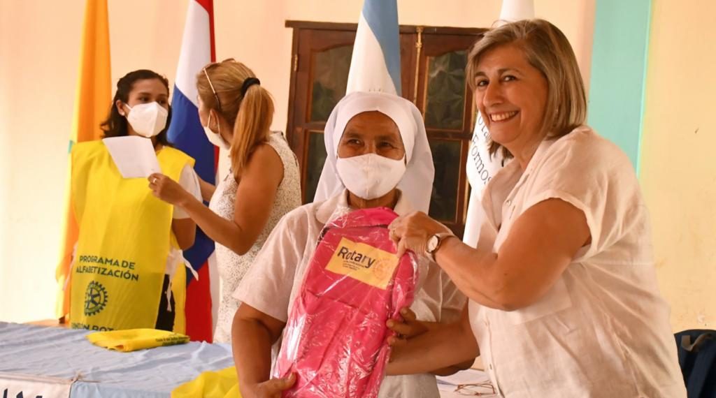 El Rotary Club 9 de Julio retomó su programa de alfabetización a mujeres adultas