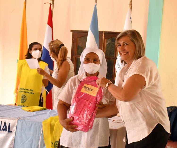 El Rotary Club 9 de Julio retomó su programa de alfabetización a mujeres adultas