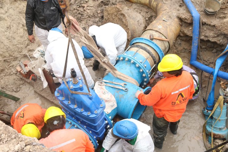 Breve corte del servicio de agua en el barrio República Argentina