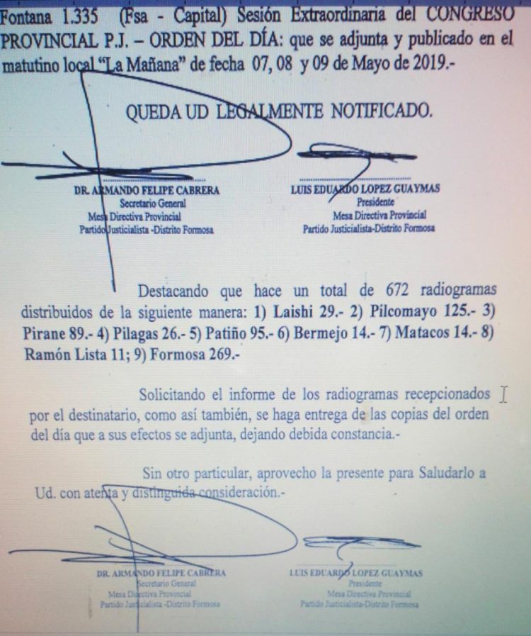 La Policía aclaró características de los radiogramas ante “malinterpretaciones”