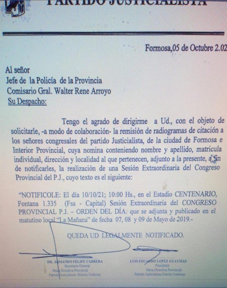 La Policía aclaró características de los radiogramas ante “malinterpretaciones”