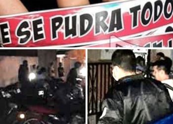 Llegó la Policía y se pudrió todo