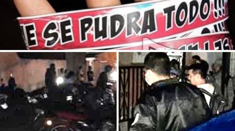 Llegó la Policía y se pudrió todo