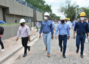 El Vicegobernador inauguró la nueva planta potabilizadora de agua de Ingeniero Juárez