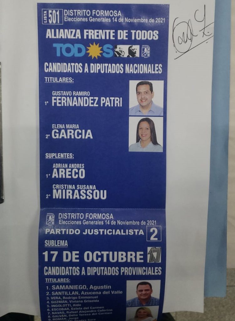 Las boletas qua vas a encontrar en el cuarto oscuro el 14 de noviembre