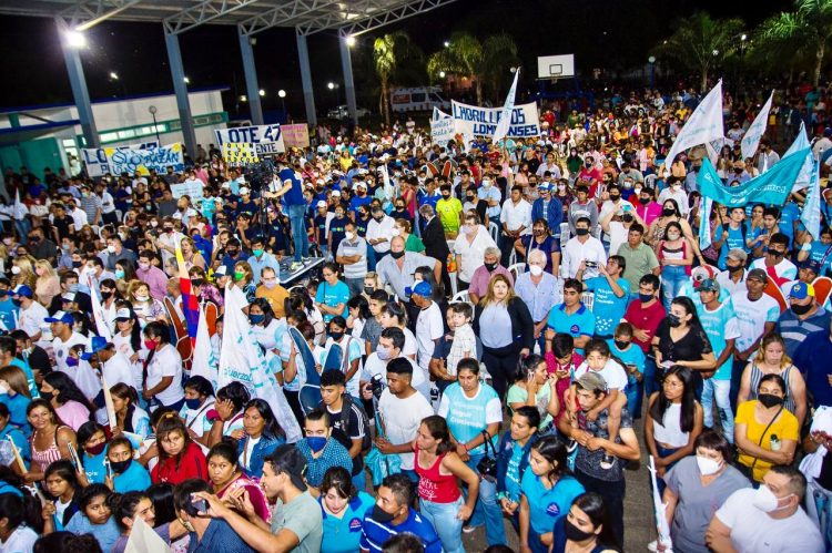 En Lomitas, Gildo pidió “votar boleta azul completa”