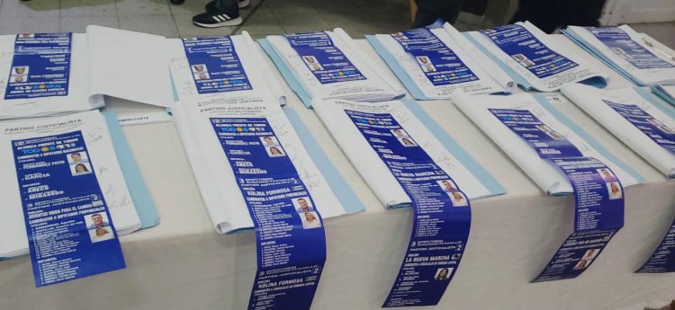 Las boletas qua vas a encontrar en el cuarto oscuro el 14 de noviembre