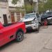 Choque «en cadena» a la madrugada