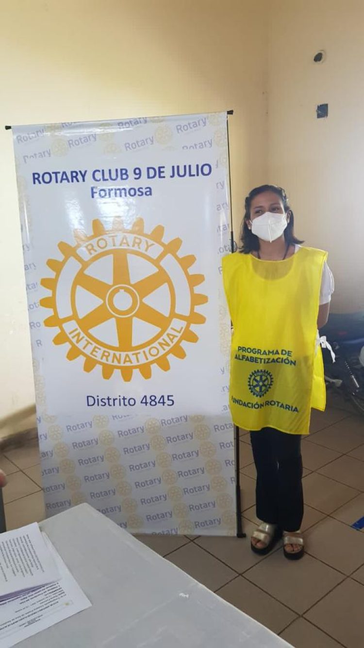 El Rotary Club 9 de Julio retomó su programa de alfabetización a mujeres adultas